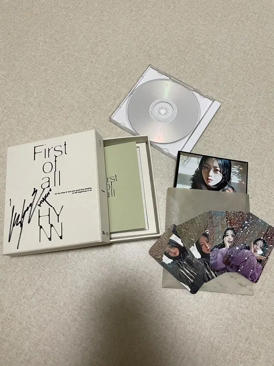 박혜원 친필싸인 cd 판매